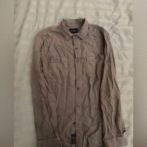 Men's Green Button-Up